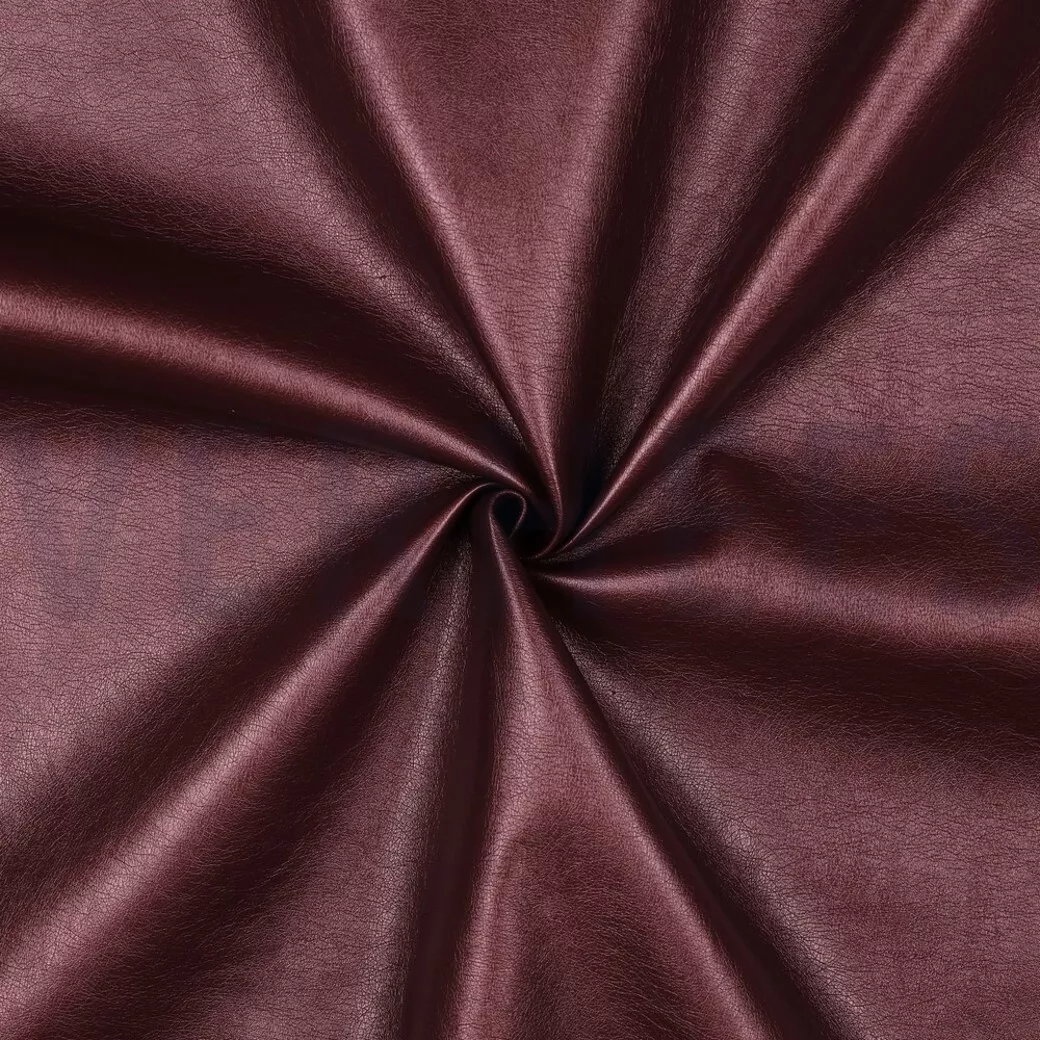 08334-038 Faux Leather - Berry Metallic