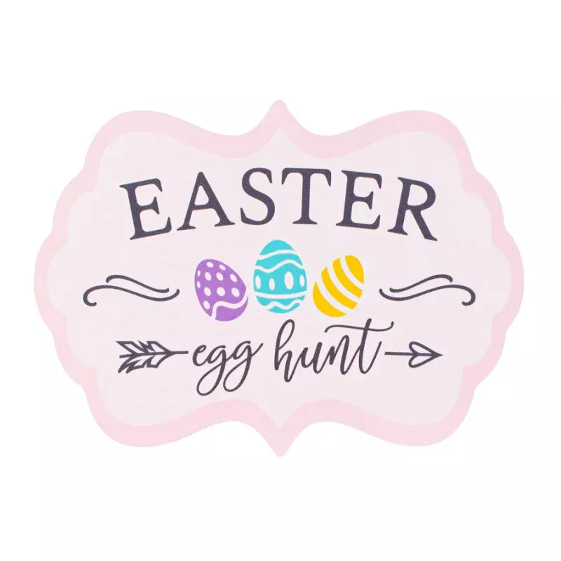 10 Waterproof PVC Sign: Easter Egg Hunt