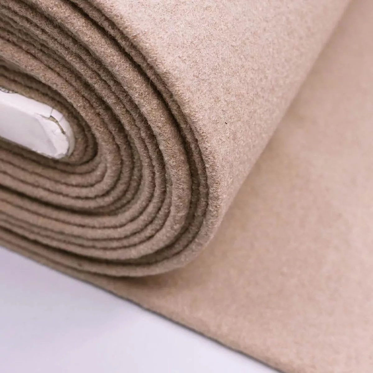 100% Boiled Wool – Taupe
