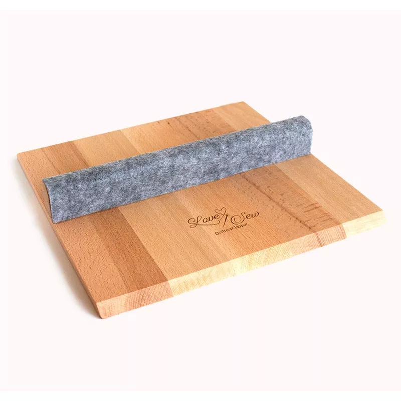 12″ Square Wool Quilter’s Clapper