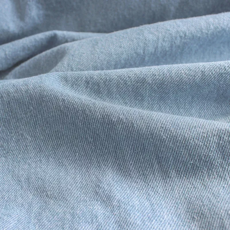 12oz Bleached Denim – Light Wash