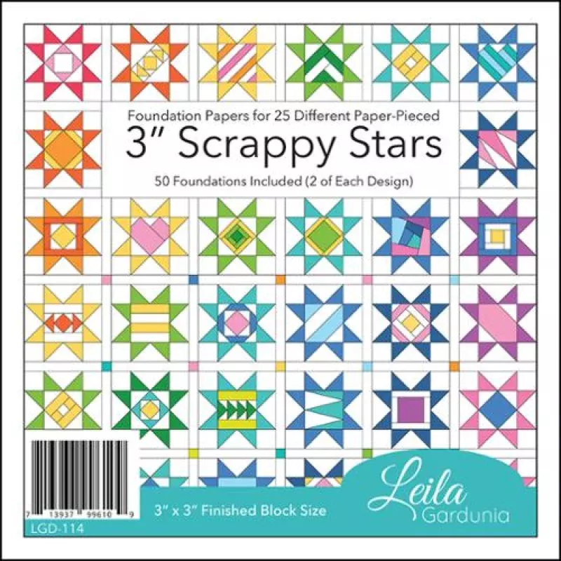 3″ Scrappy Stars
