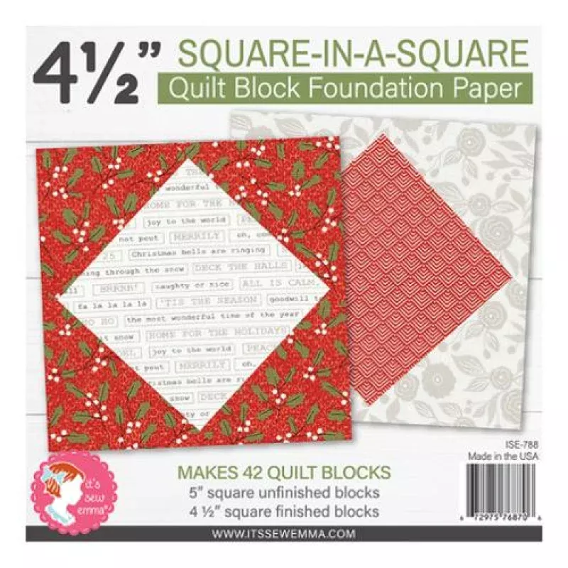 4.5 Square In Square Foundation Paper Tablet