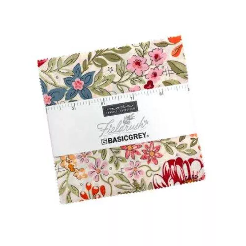 (42) Fieldrush Charm Pack 30780PP by BasicGrey for Moda Fabrics