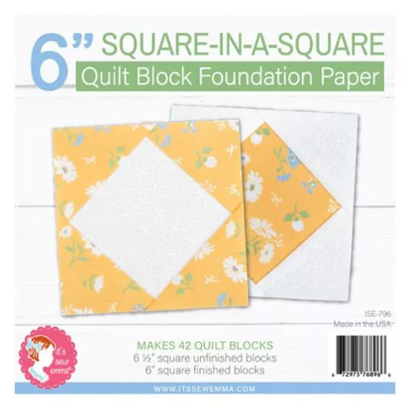 6 Square in Square Foundation Paper Tablet