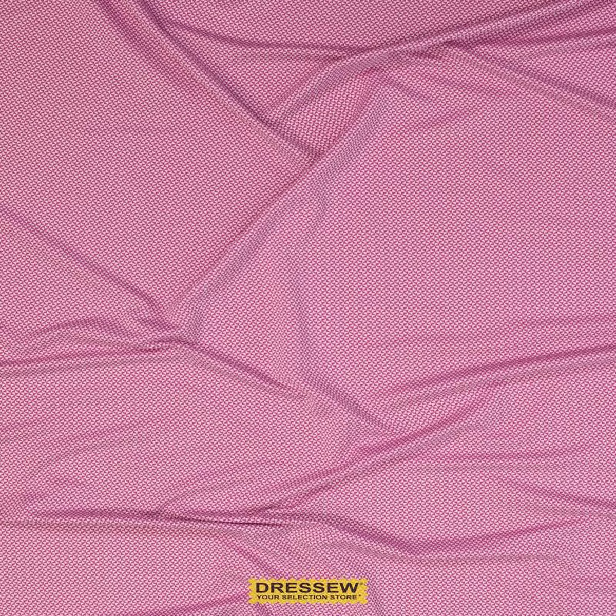 Abstract Diamond Knit Fuchsia White