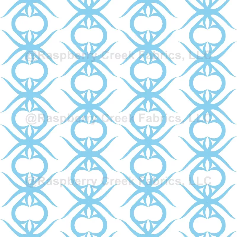 Abstract Pattern, Geometric Pattern, Retro Pattern, Blue