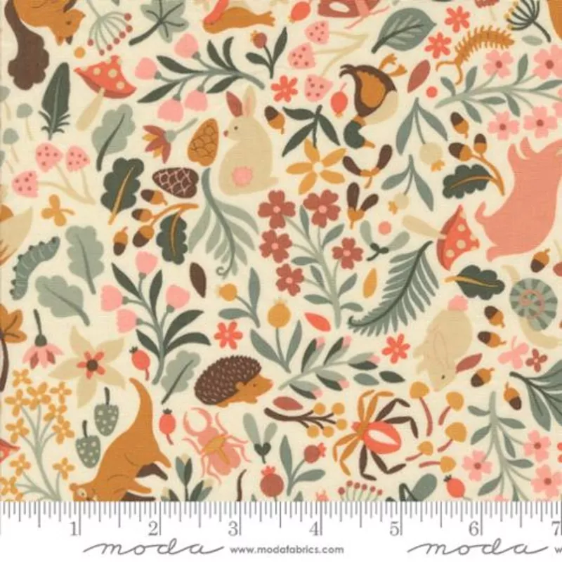 “Acorn Hollow”-Ecru Multi by Basic Grey for Moda