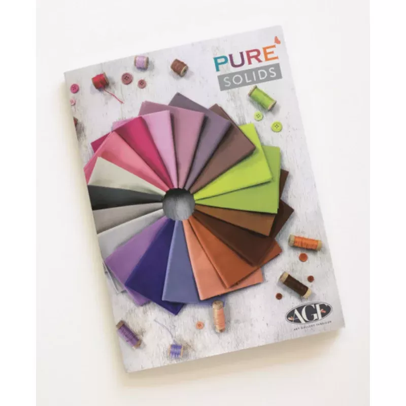 AGF Pure Solids Color Card