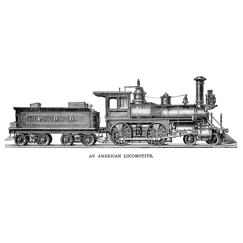 American Locomotive Fabric Panel