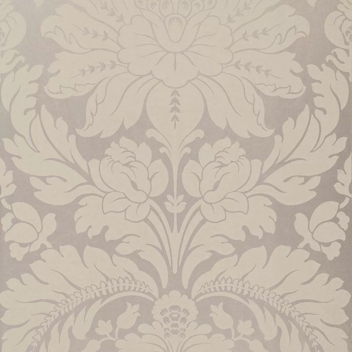 Anvers Damask Nickel Fabric