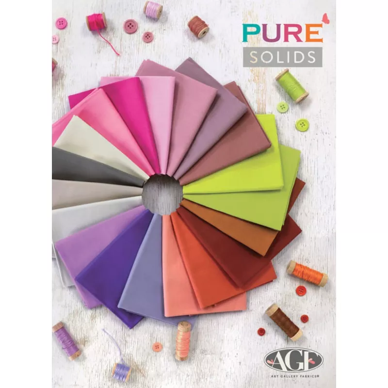 Art Gallery Pure Solids Color Card 2026 – 227 colors
