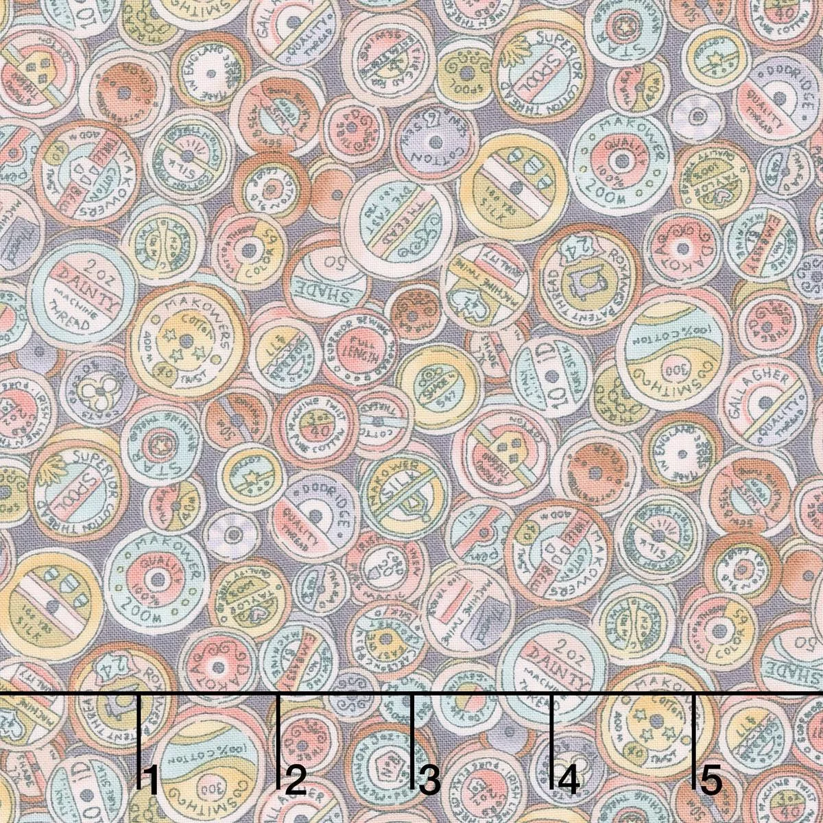 Atelier – Spool Grey Yardage