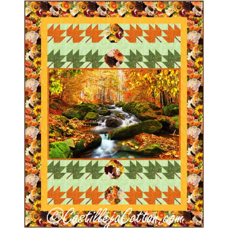 Autumn Stream Quilt Pattern