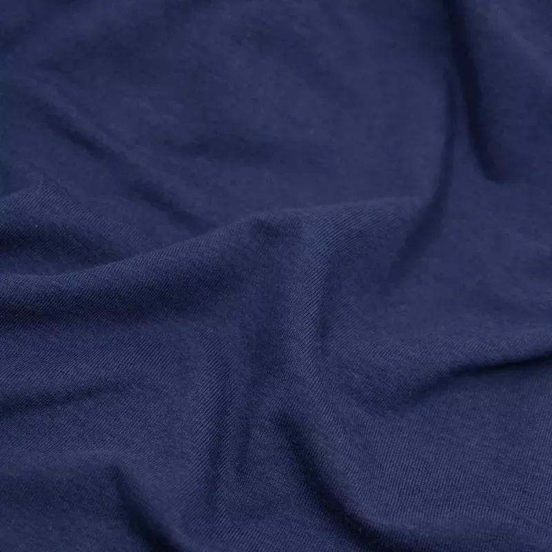 Bamboo Cotton Jersey – Navy