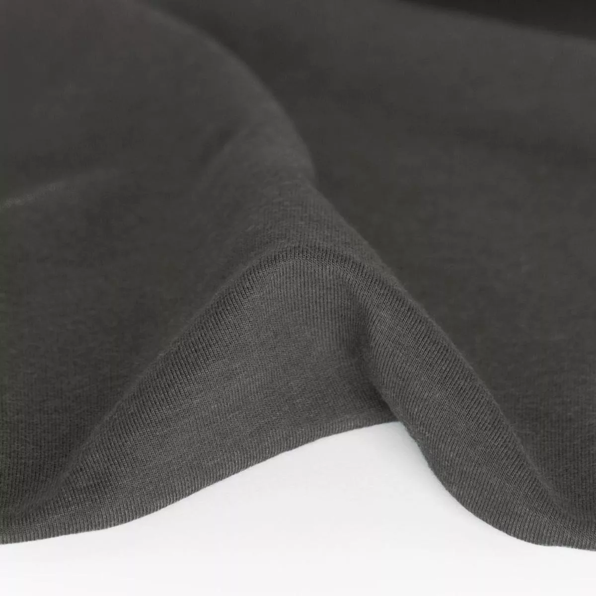 Bamboo & Cotton Stretch Fleece – Slate