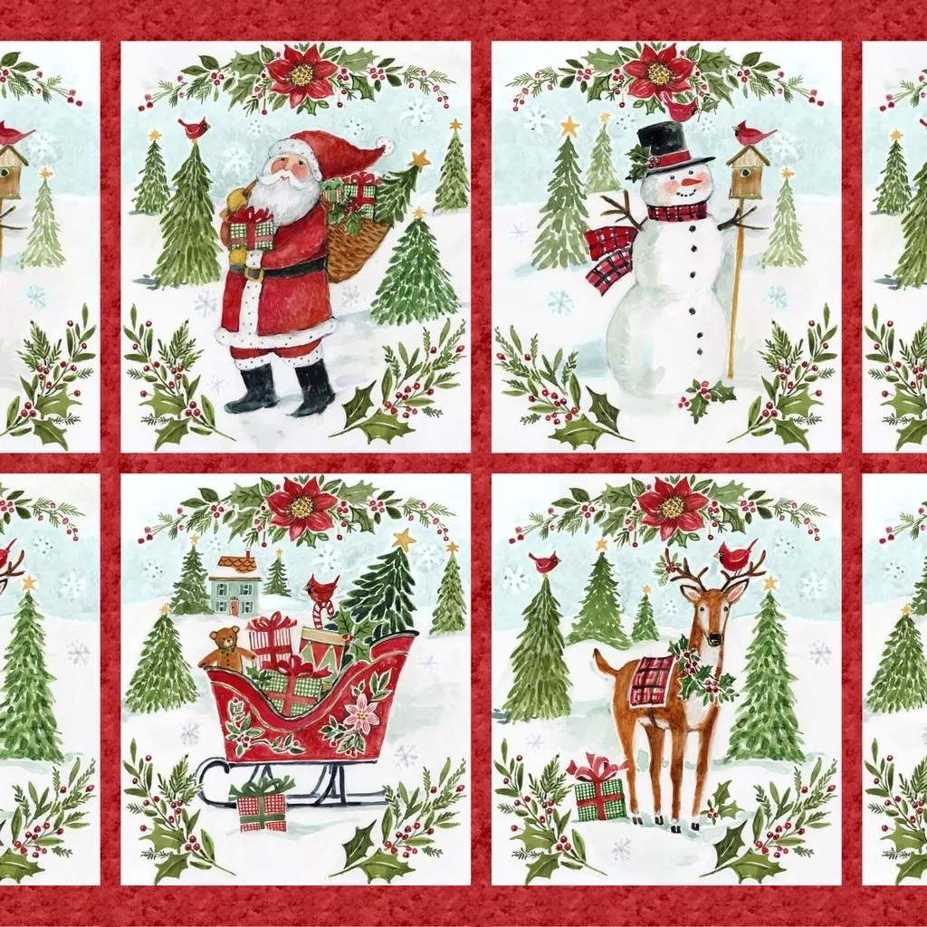 Banner Panel - 36" x 44" Panel - Multi - Susan Winget (Panel 291)