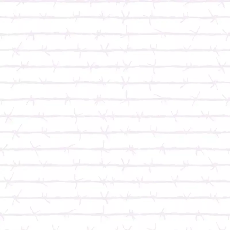 Barbed Wire Fabric – Vintage Violet
