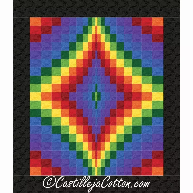 Bargello Queen Diamond Downloadable Pattern