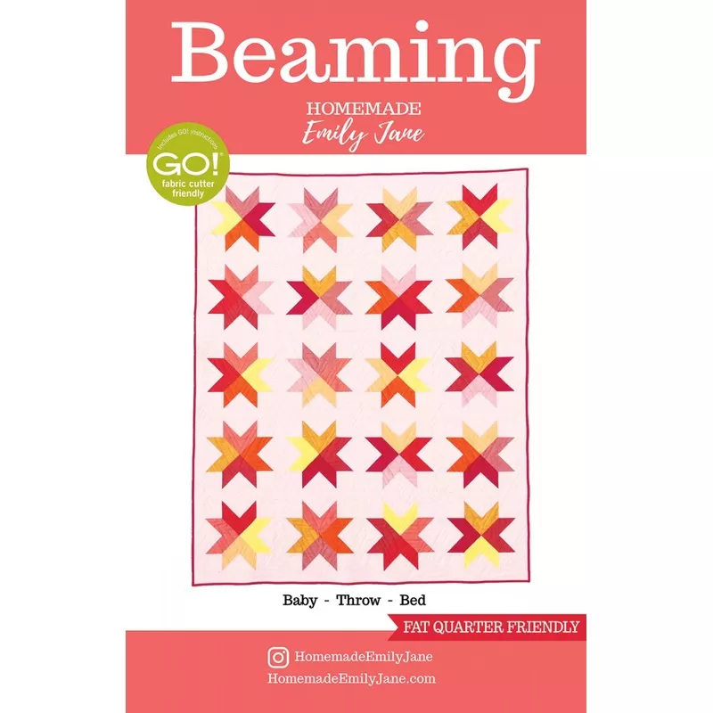 Beaming Quilt Pattern # HMEJ112 – Special Order