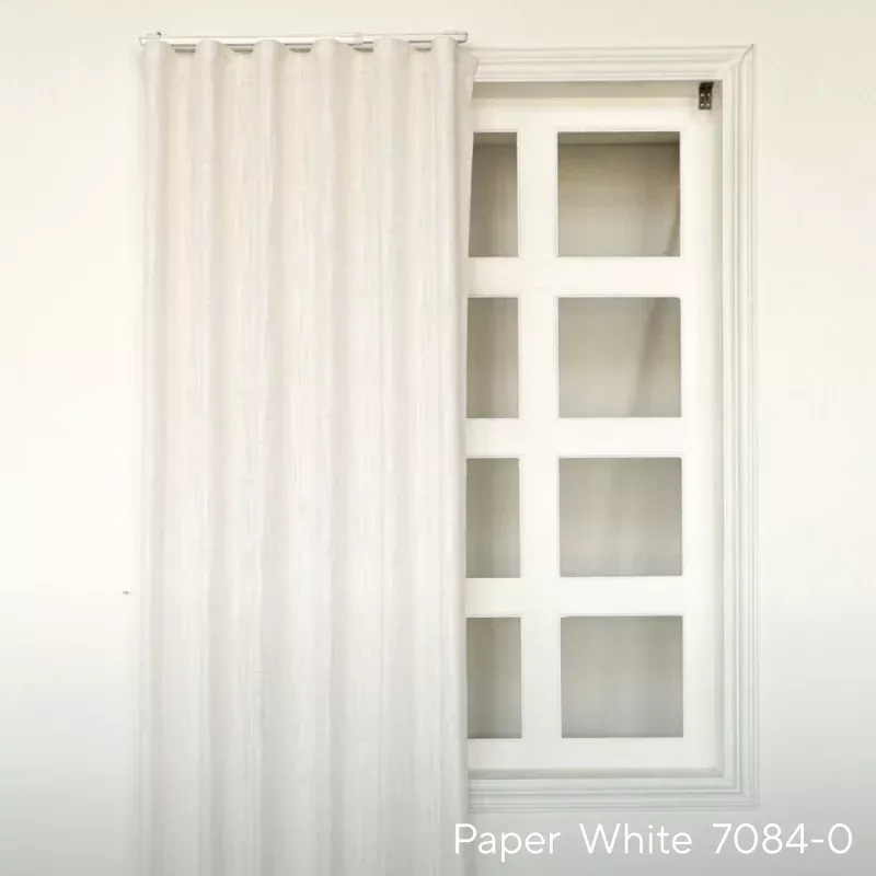 Bella Cotton Blend Curtains & Drapes Ripple Fold