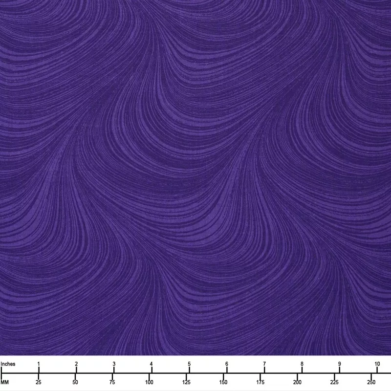 Benartex Wave Texture Basic Grape 02966 62– 22-inch EOB Special