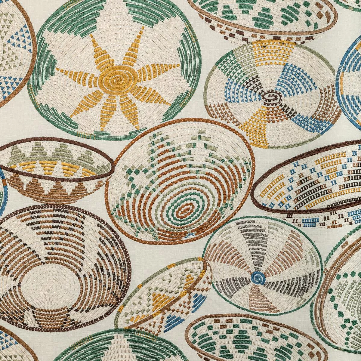 Bendi Emb Rattan Fabric