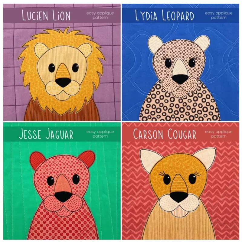 Big CatsDownloadable Pattern