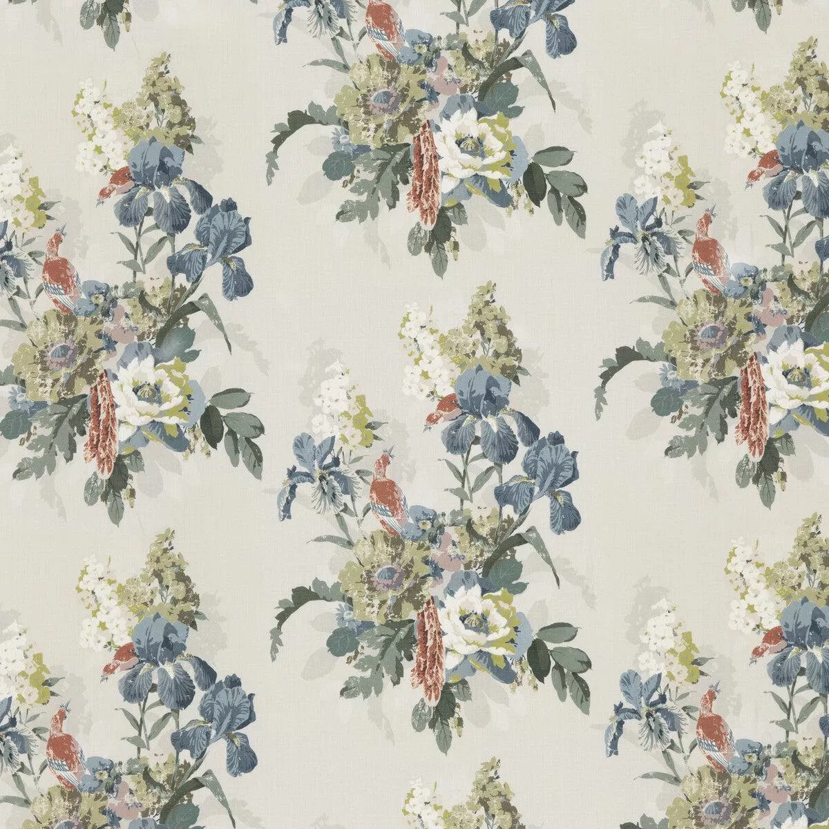 Bird & Iris Indigo Fabric