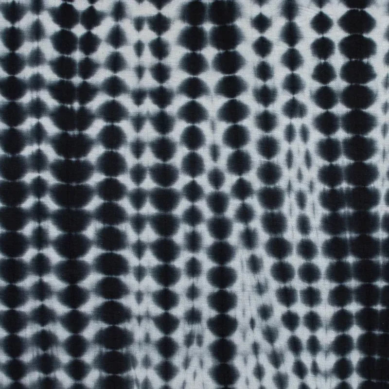 Black Tie Dye Rayon Jersey