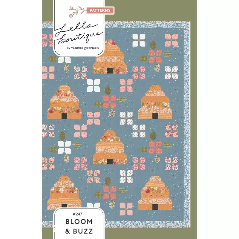 Bloom & Buzz Quilt Pattern by Vanessa Goertzen