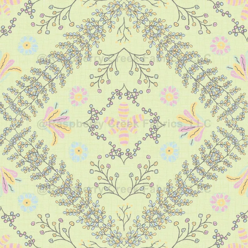 Bloom Tapestry Sage Green
