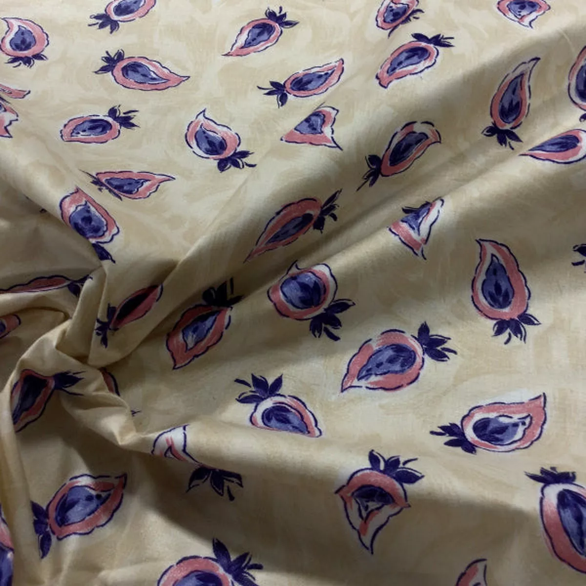 Bloomcraft Chintz Paisley Cotton Print Fabric