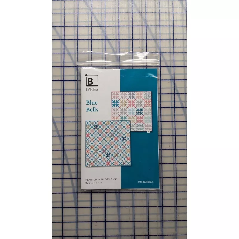 Blue Bells Quilt Pattern by Planted Seed Designs