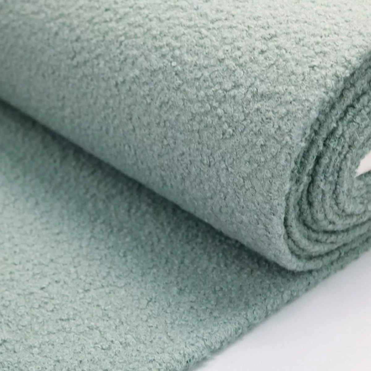 Boucle Coating Fabric – Sage Green