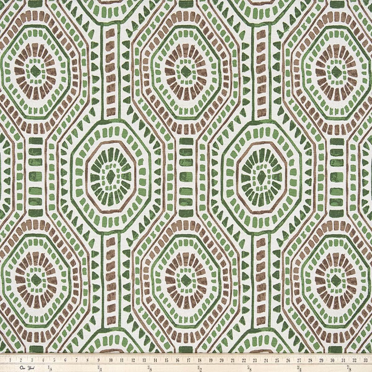 Bricktown Lubu Flax Fabric By Premier Prints