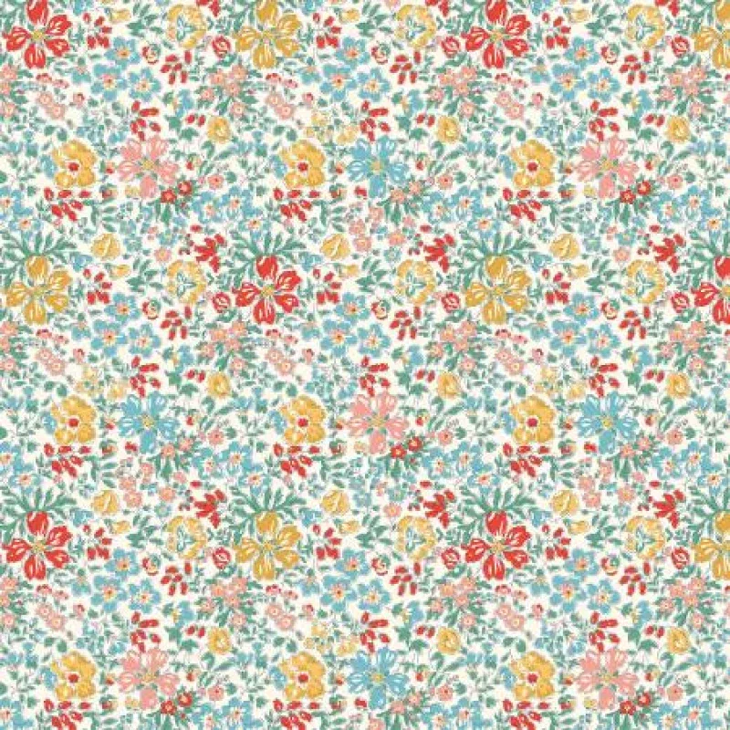 Bright Blossom in White