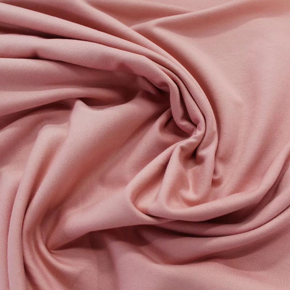 Brushed Back Sweatshirting – Dusky Pink