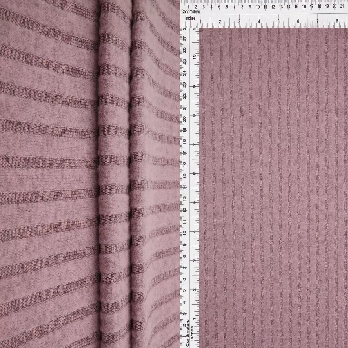 Brushed Hacci Sweater Knit Rib – KNT4521 – ROSE DUSTY