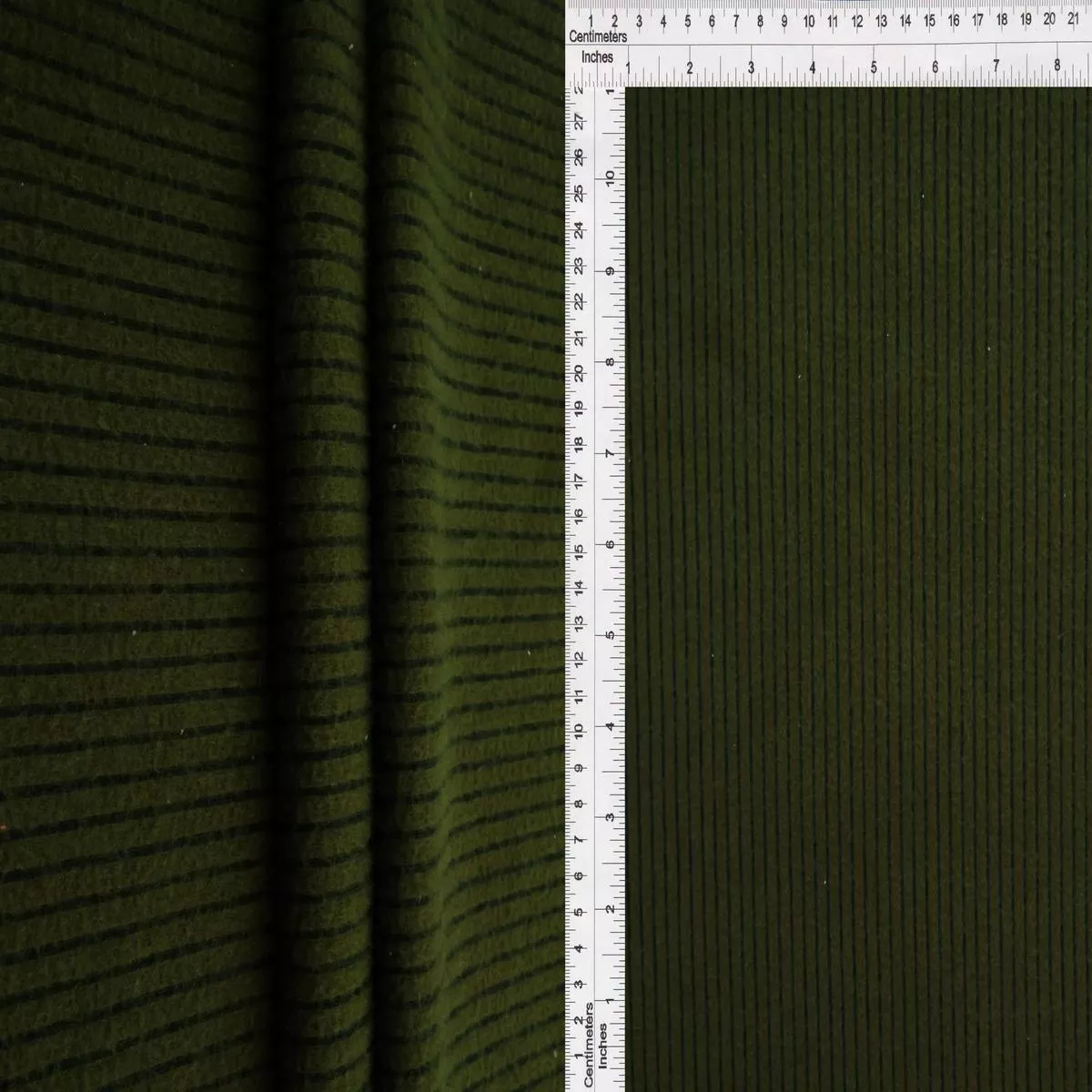 Brushed Rib Knit Solid Fabric – KNT4559 – OLIVE