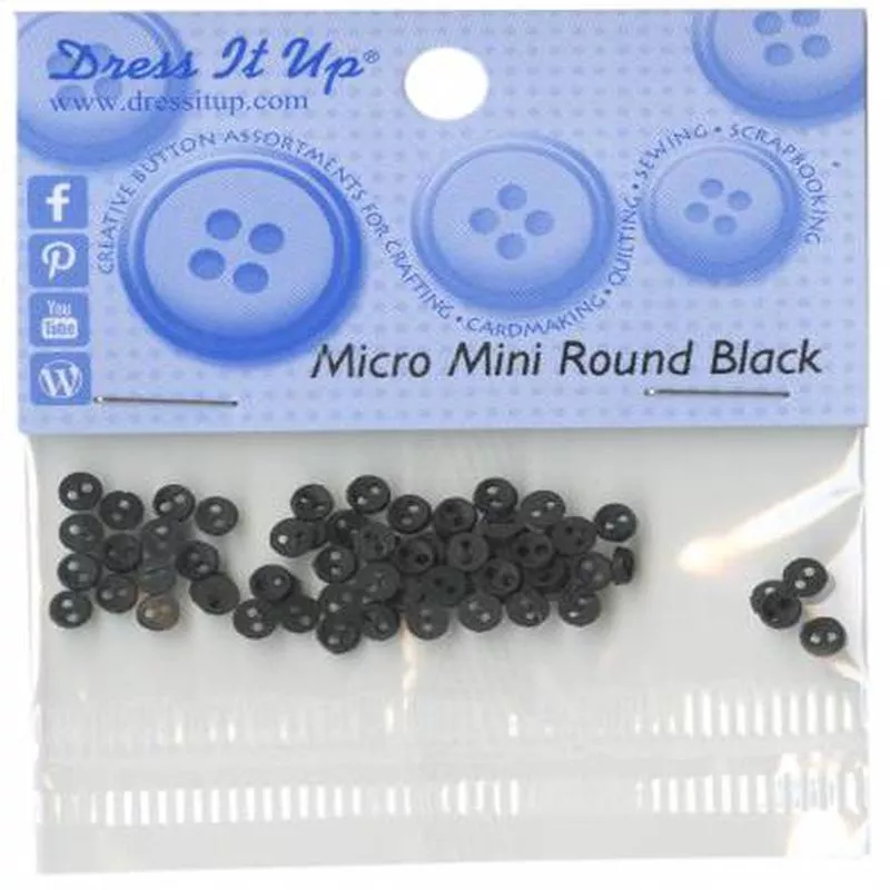 Btn – Micro Black Buttons~