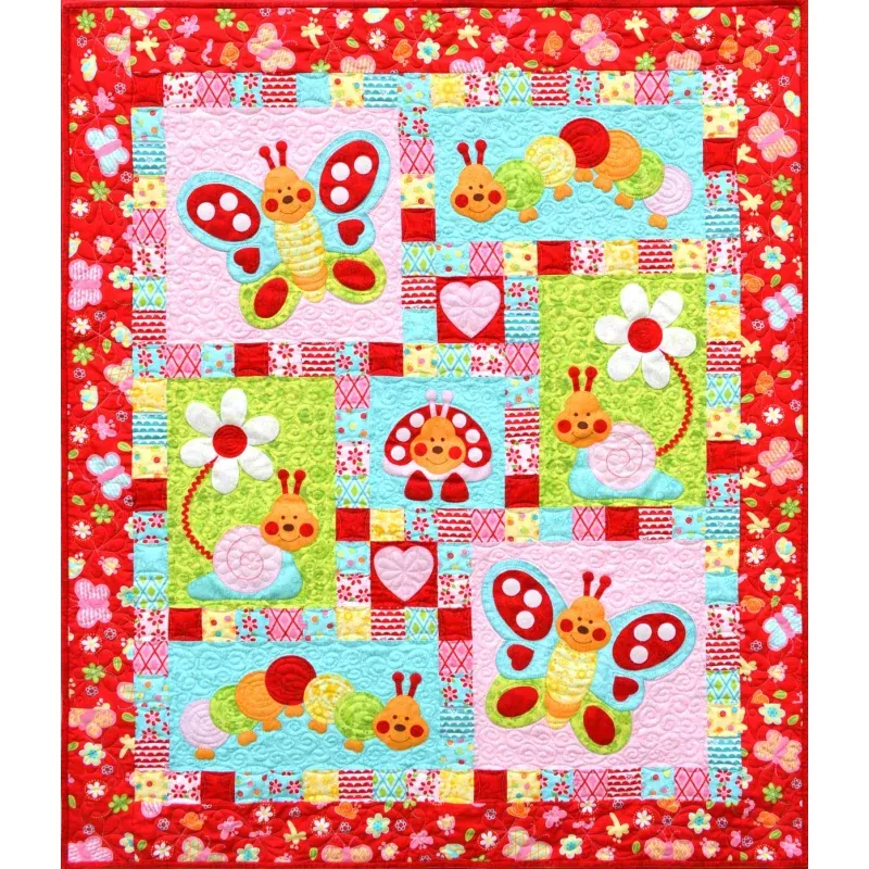 Bugsy Red Downloadable Pattern