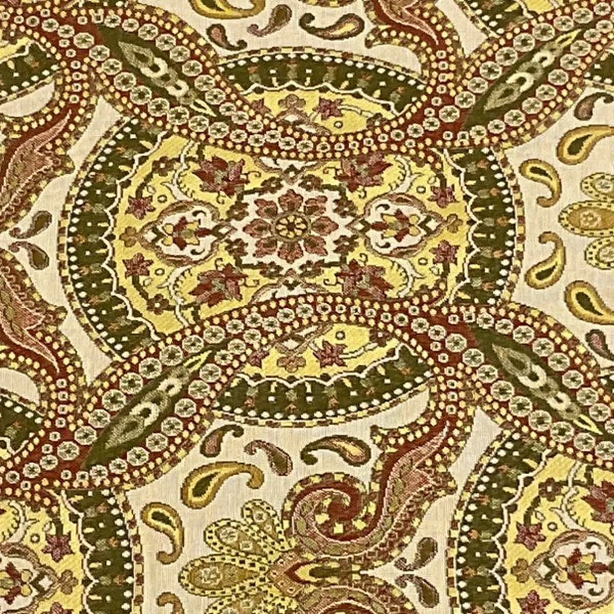 Burch Fabric Yvette Ivory Upholstery Fabric