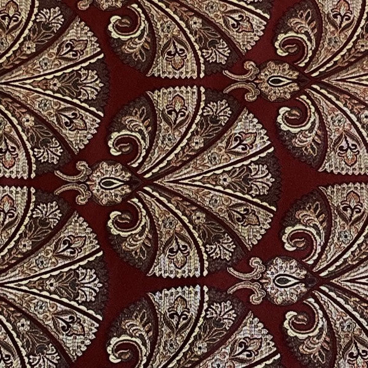 Burch Fabrics Heather Scarlet Upholstery Fabric