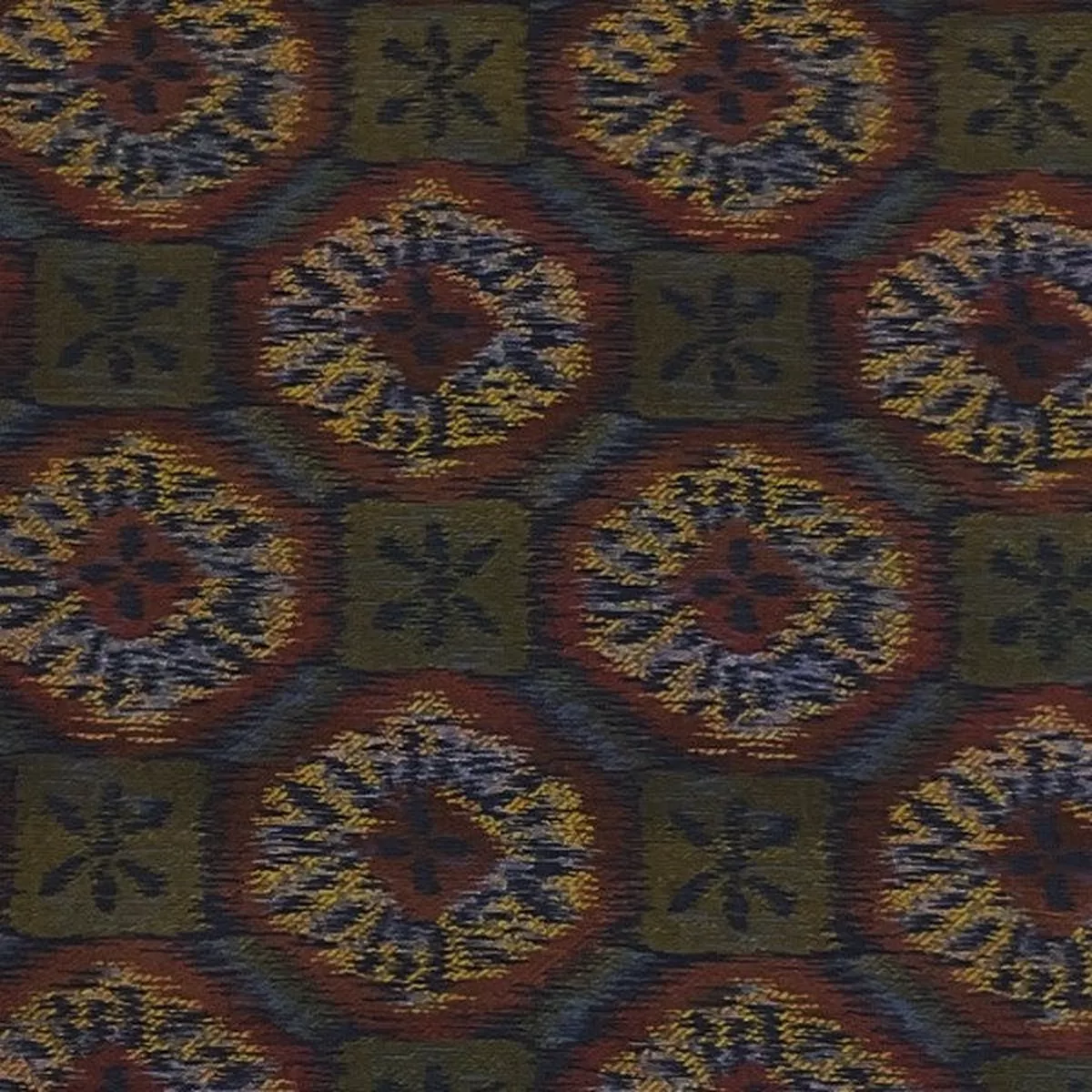 Burch Fabrics Ikat Indigo Upholstery Fabric