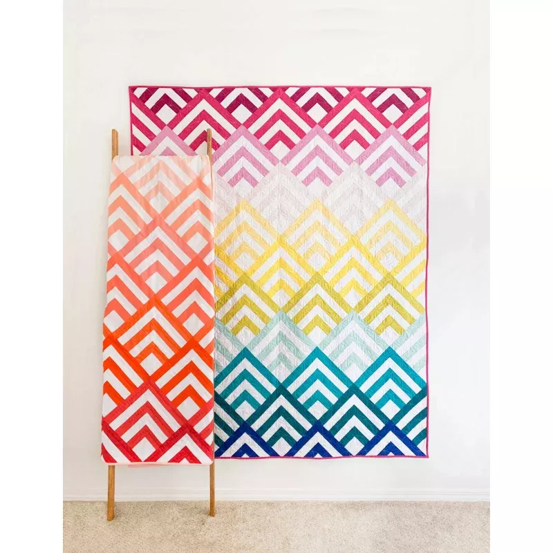 Cabin Peaks Quilt Pattern