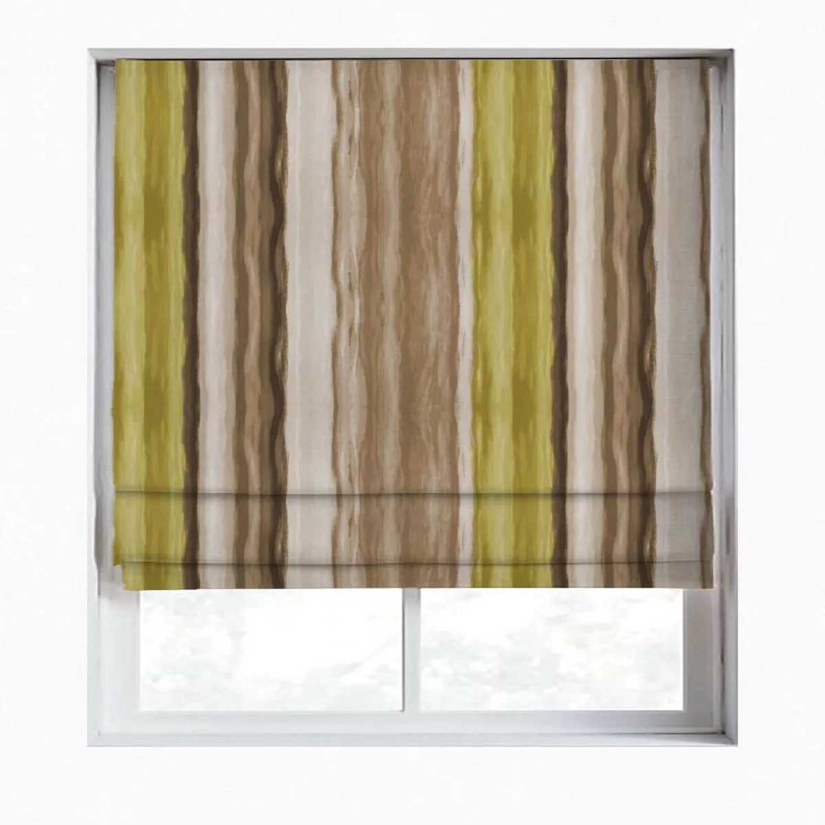 ‘Canary Grass’ Fabric by the Yard (Yellow/ Brown/ Green)