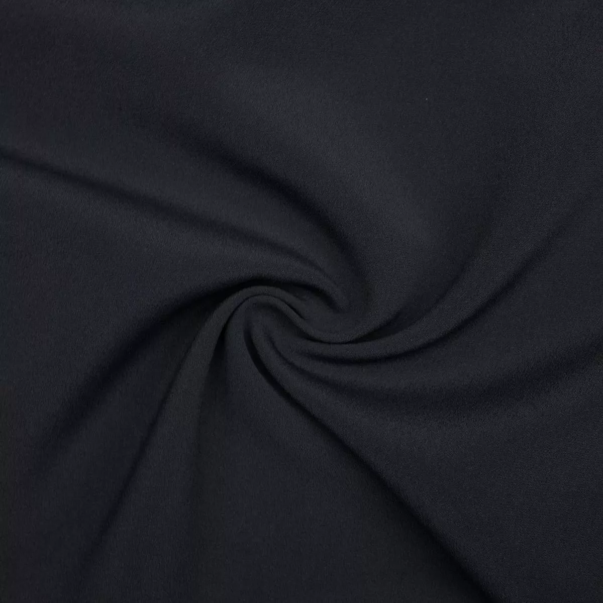 Carol Black Polyester Stretch Fabric