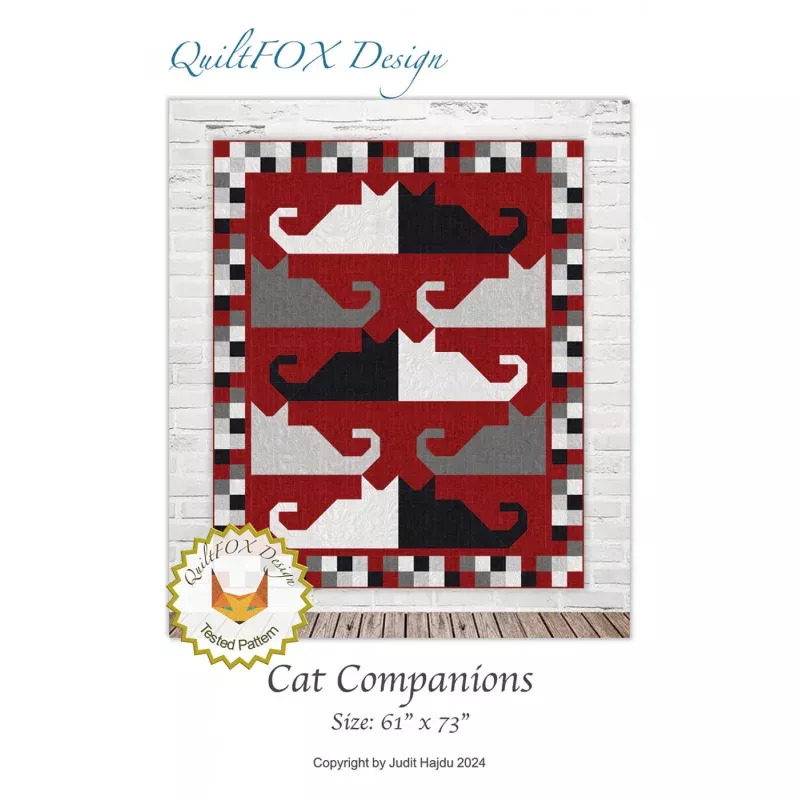 Cat Companions Quilt Pattern