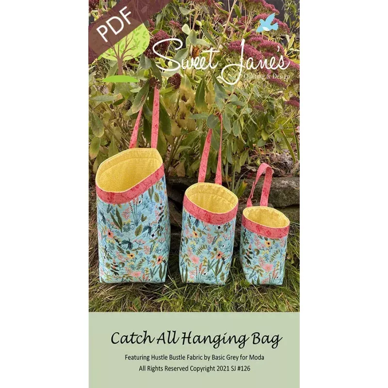 Catch All Hanging Bag Pattern